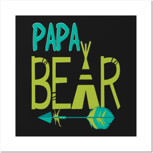 FAther (2) Papa Bear 1 Posters and Art